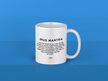 Load image into Gallery viewer, 11:11 Mantra Mug - &quot;Everything I Desire...&quot; (WHITE)
